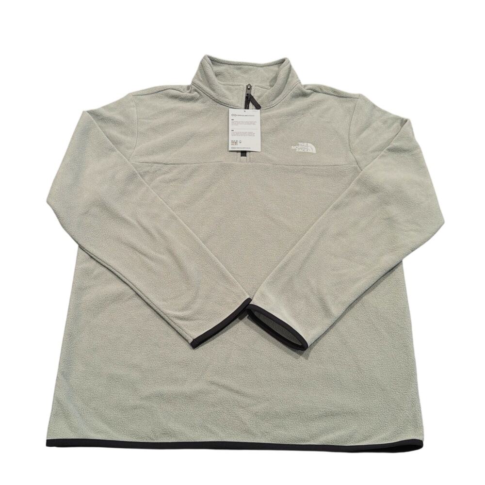 NWT The North Face Anchor 1/4 Zip Pullover, Men’s Large, Slate Moss